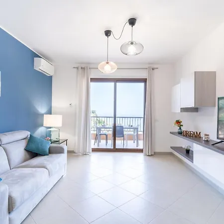 Calipso Big Apt With Sea View, Parking & Pool Taormina Exterior photo